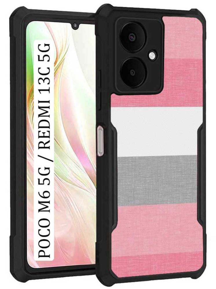     			COBERTA Multicolor Printed Back Cover Polycarbonate Compatible For Poco M6 5G ( Pack of 1 )