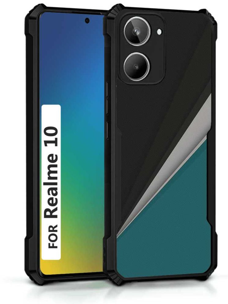     			COBERTA Multicolor Printed Back Cover Polycarbonate Compatible For Realme 10 ( Pack of 1 )