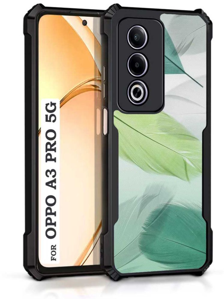     			COBERTA Multicolor Printed Back Cover Polycarbonate Compatible For OPPO A3 Pro 5G ( Pack of 1 )