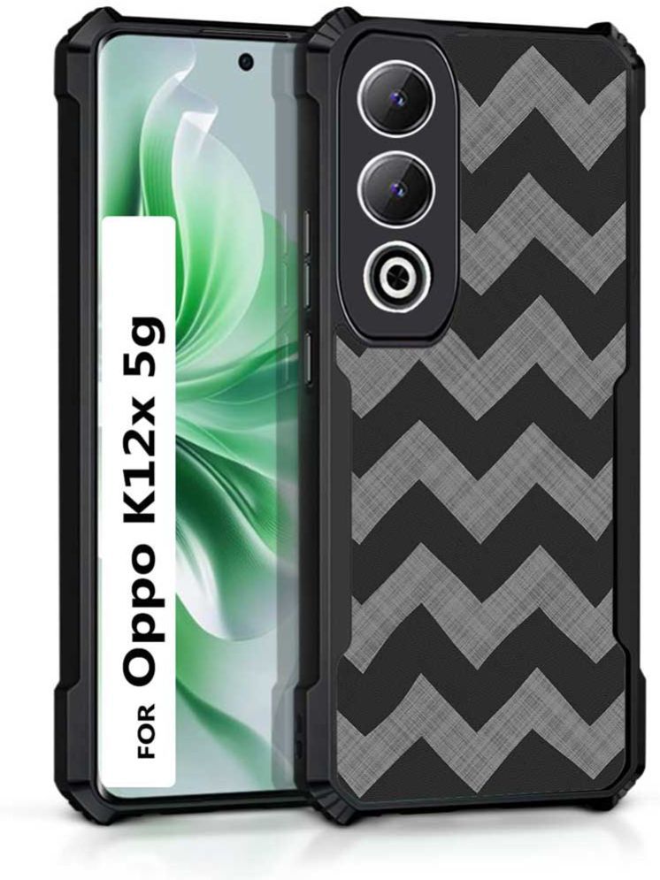     			COBERTA Multicolor Printed Back Cover Polycarbonate Compatible For Oppo K12X 5G ( Pack of 1 )