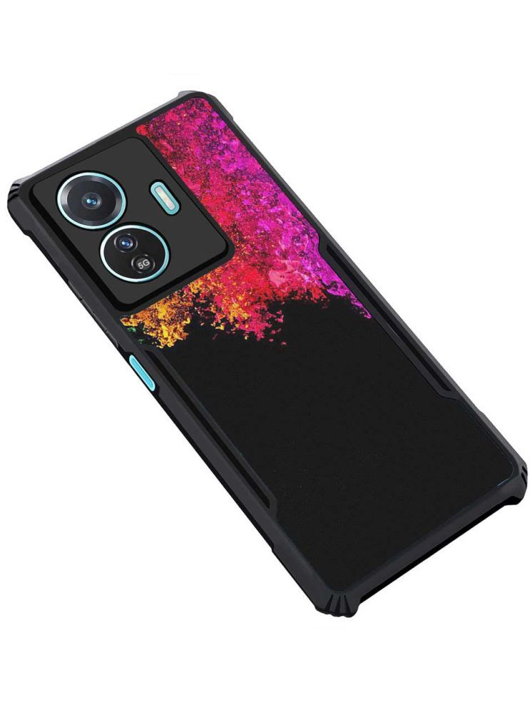     			COBERTA Multicolor Printed Back Cover Polycarbonate Compatible For iQOO Z6 Lite 5G ( Pack of 1 )