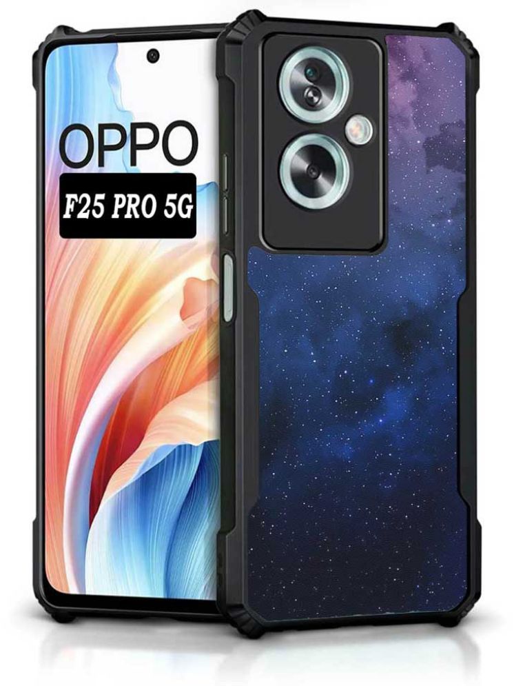     			COBERTA Multicolor Printed Back Cover Polycarbonate Compatible For Oppo F25 Pro 5G ( Pack of 1 )