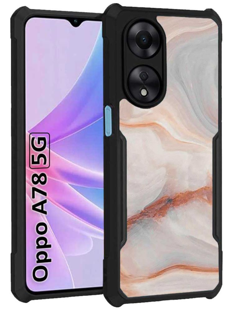     			COBERTA Multicolor Printed Back Cover Polycarbonate Compatible For OPPO A78 5G ( Pack of 1 )