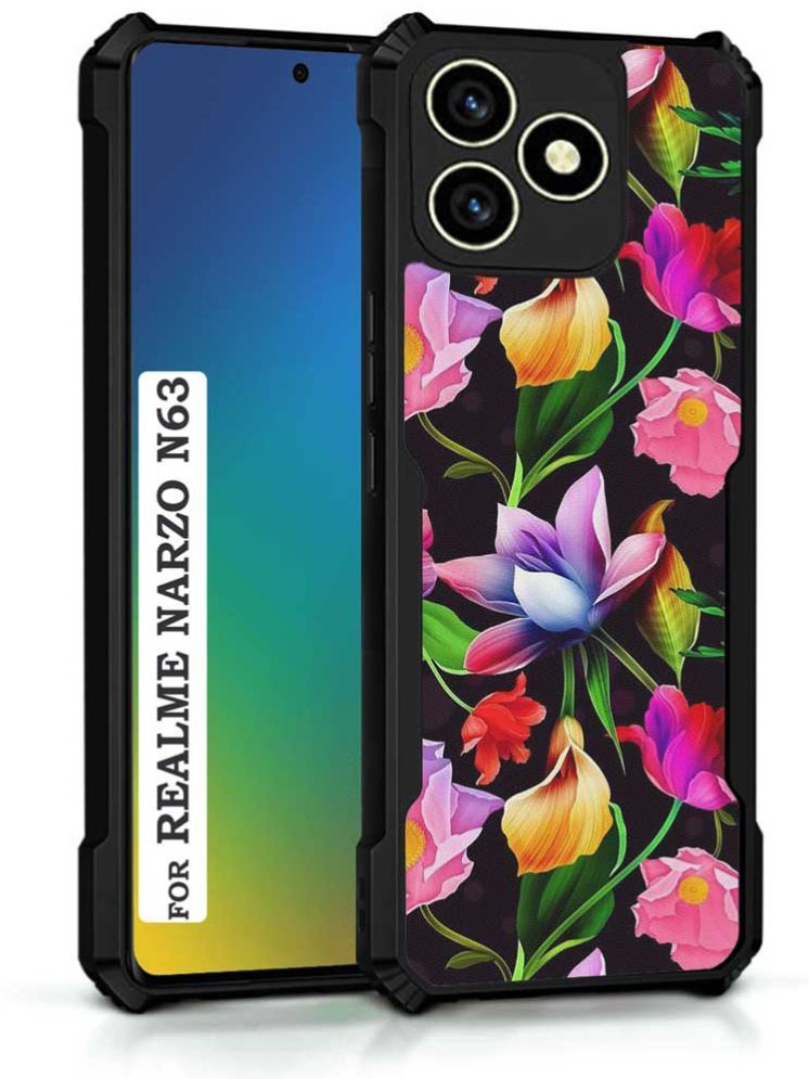     			COBERTA Multicolor Printed Back Cover Polycarbonate Compatible For Realme Narzo N63 ( Pack of 1 )