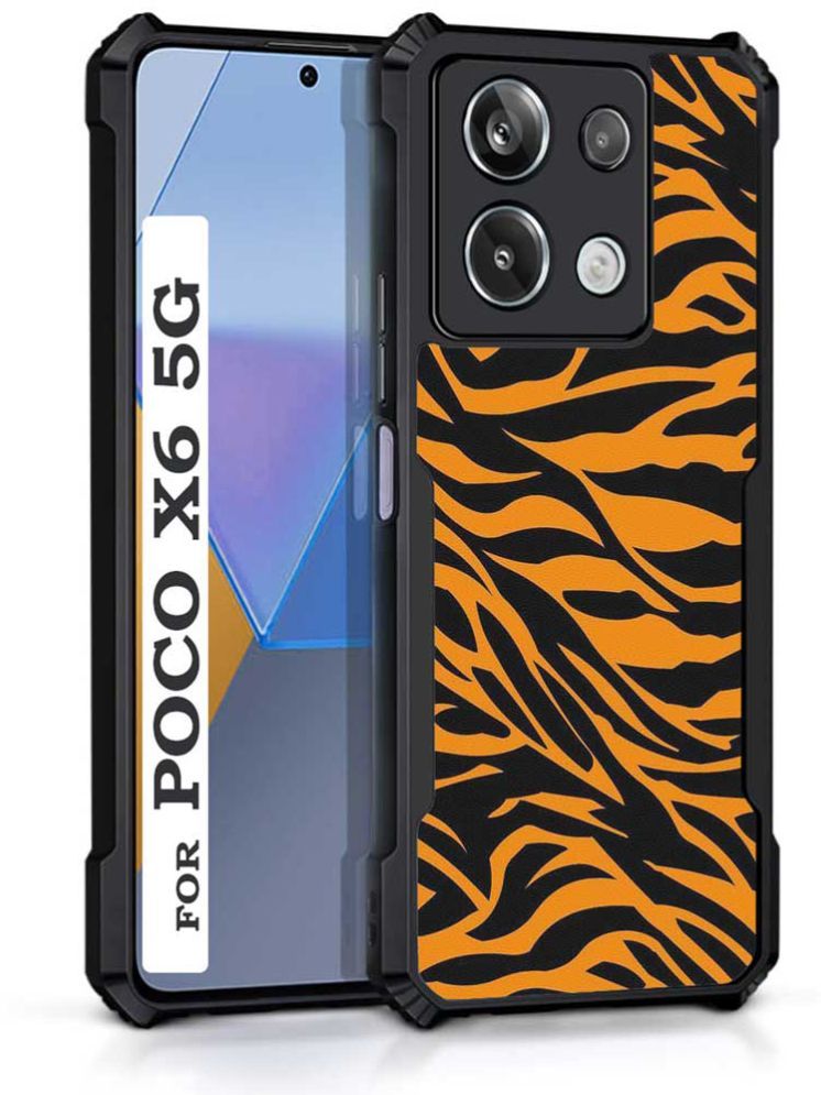     			COBERTA Multicolor Printed Back Cover Polycarbonate Compatible For Poco X6 5G ( Pack of 1 )