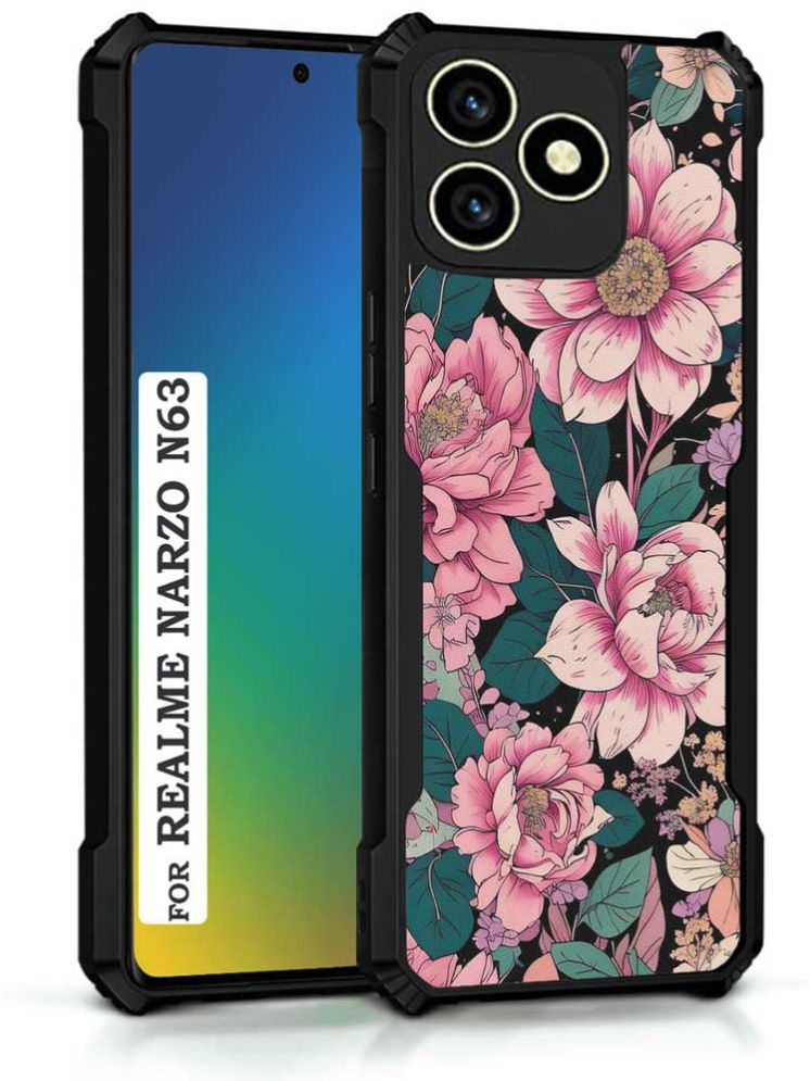     			COBERTA Multicolor Printed Back Cover Polycarbonate Compatible For Realme Narzo N63 ( Pack of 1 )