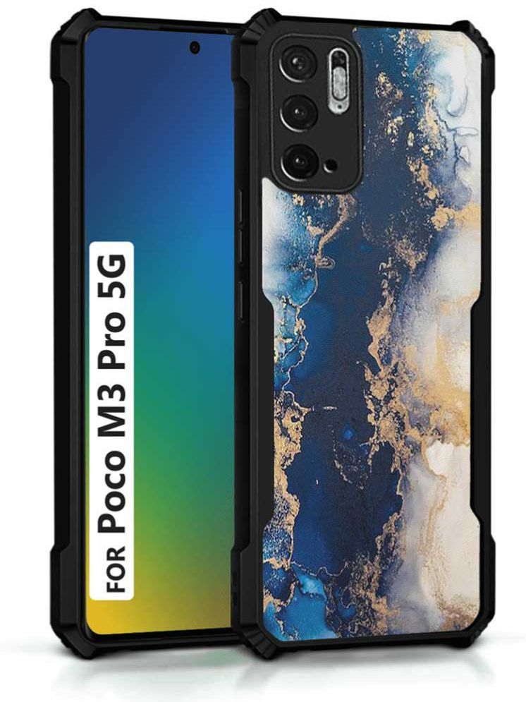     			COBERTA Multicolor Printed Back Cover Polycarbonate Compatible For Poco M3 pro 5G ( Pack of 1 )