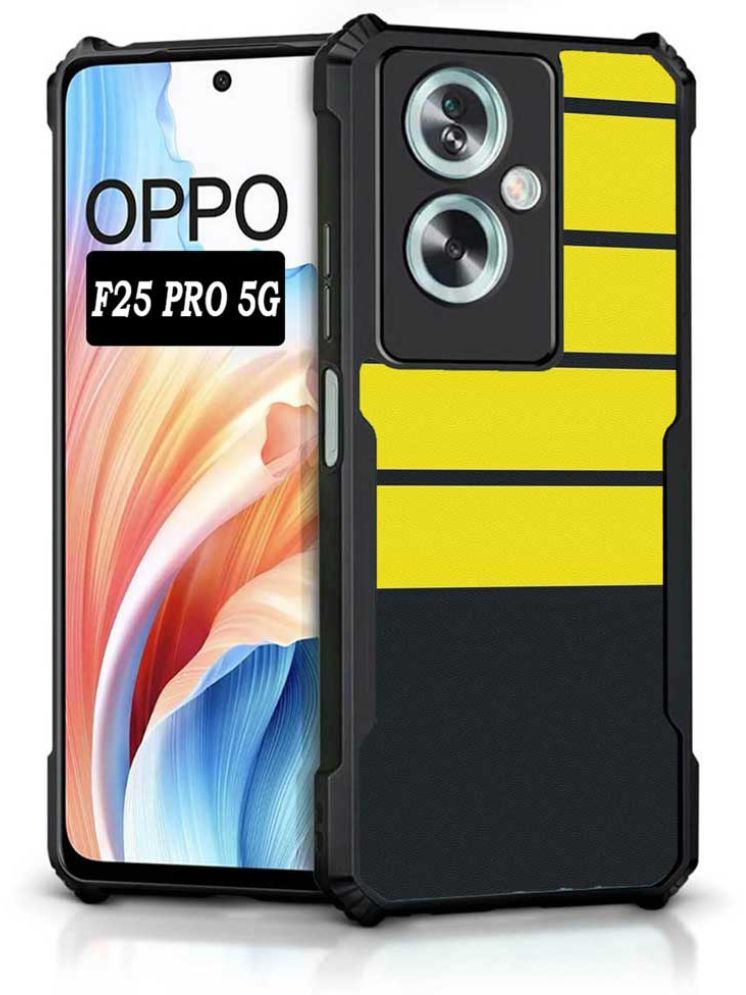     			COBERTA Multicolor Printed Back Cover Polycarbonate Compatible For Oppo F25 Pro 5G ( Pack of 1 )