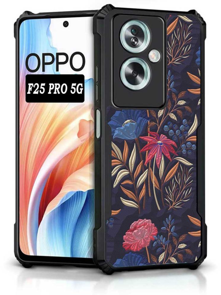     			COBERTA Multicolor Printed Back Cover Polycarbonate Compatible For Oppo F25 Pro 5G ( Pack of 1 )