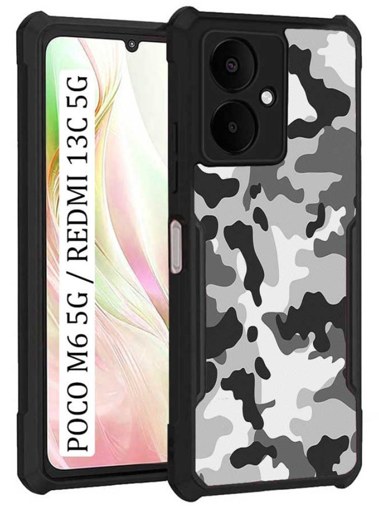     			COBERTA Multicolor Printed Back Cover Polycarbonate Compatible For Poco M6 5G ( Pack of 1 )