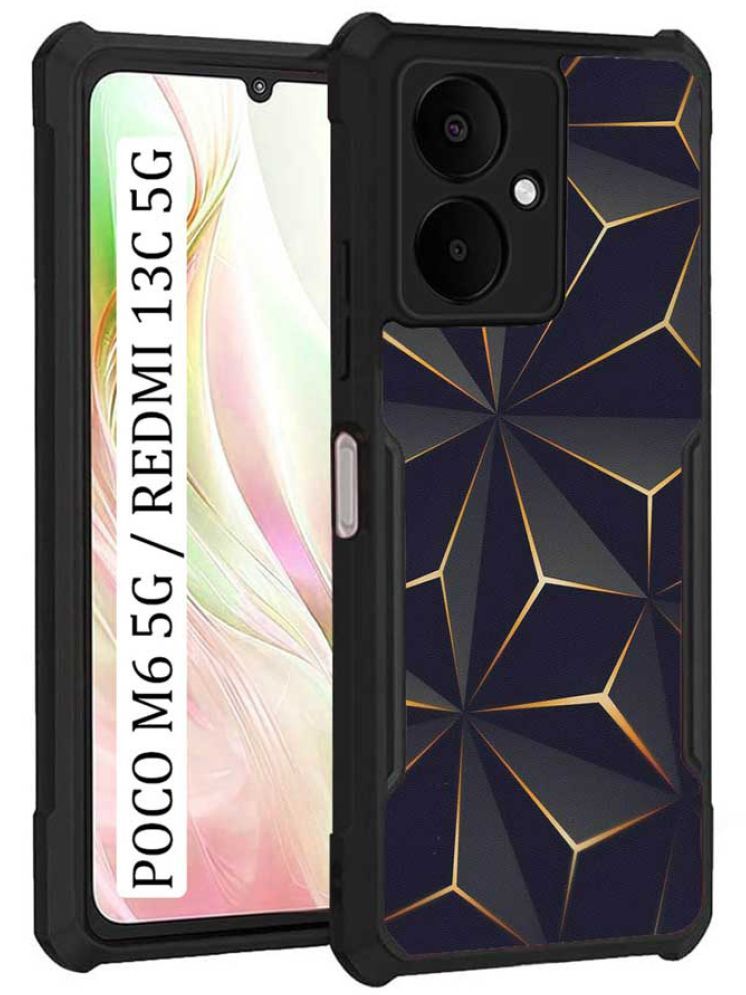     			COBERTA Multicolor Printed Back Cover Polycarbonate Compatible For Poco M6 5G ( Pack of 1 )