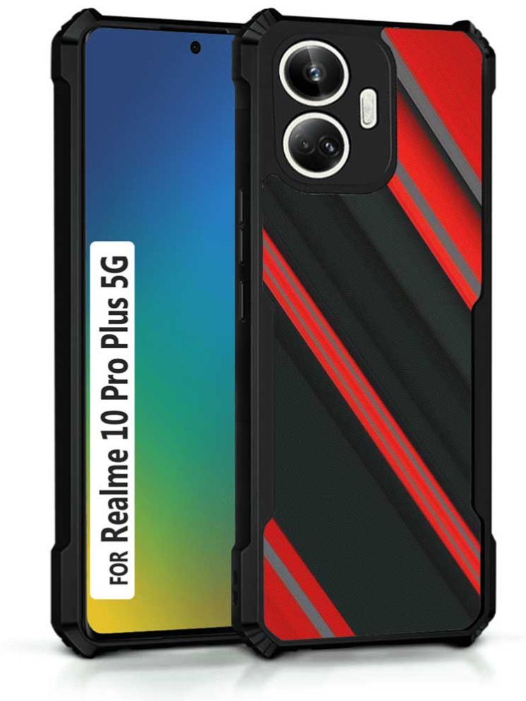     			COBERTA Multicolor Printed Back Cover Polycarbonate Compatible For Realme 10 Pro Plus 5G ( Pack of 1 )