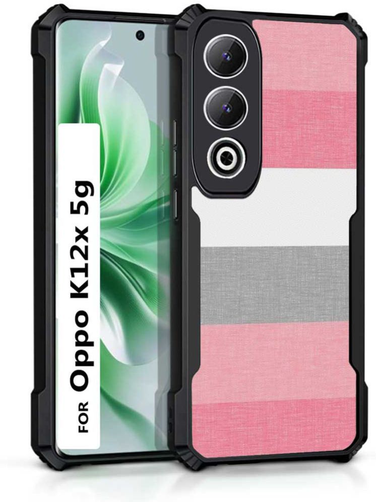     			COBERTA Multicolor Printed Back Cover Polycarbonate Compatible For Oppo K12X 5G ( Pack of 1 )