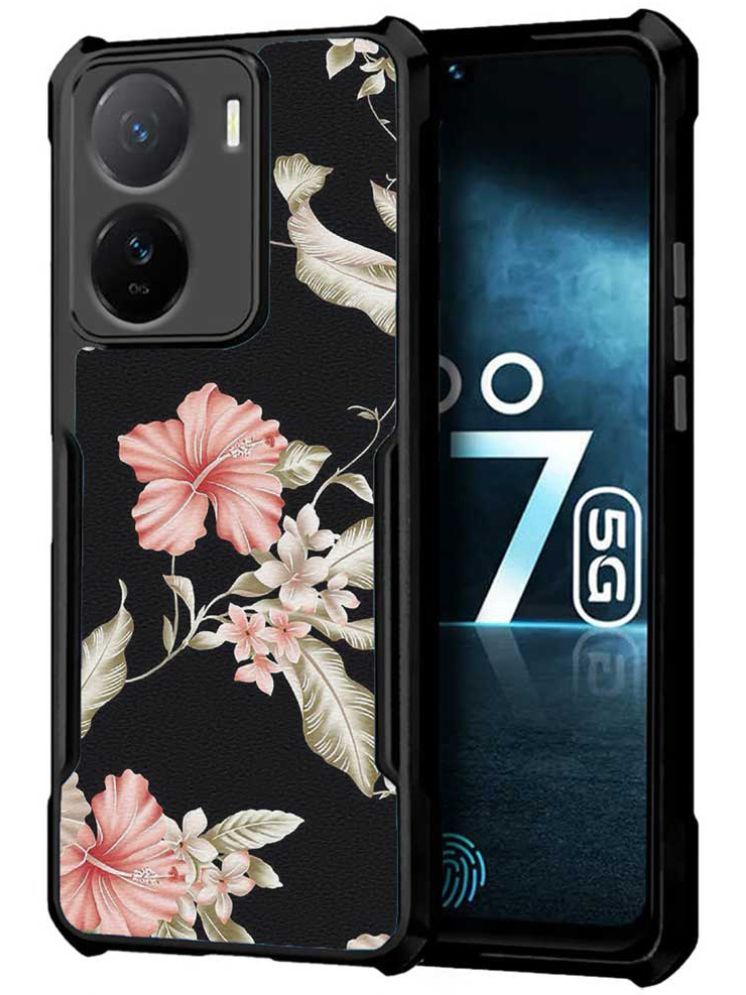     			COBERTA Multicolor Printed Back Cover Polycarbonate Compatible For iQoo Z7s 5G ( Pack of 1 )