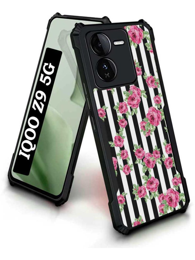     			COBERTA Multicolor Printed Back Cover Polycarbonate Compatible For iQOO Z9 5G ( Pack of 1 )