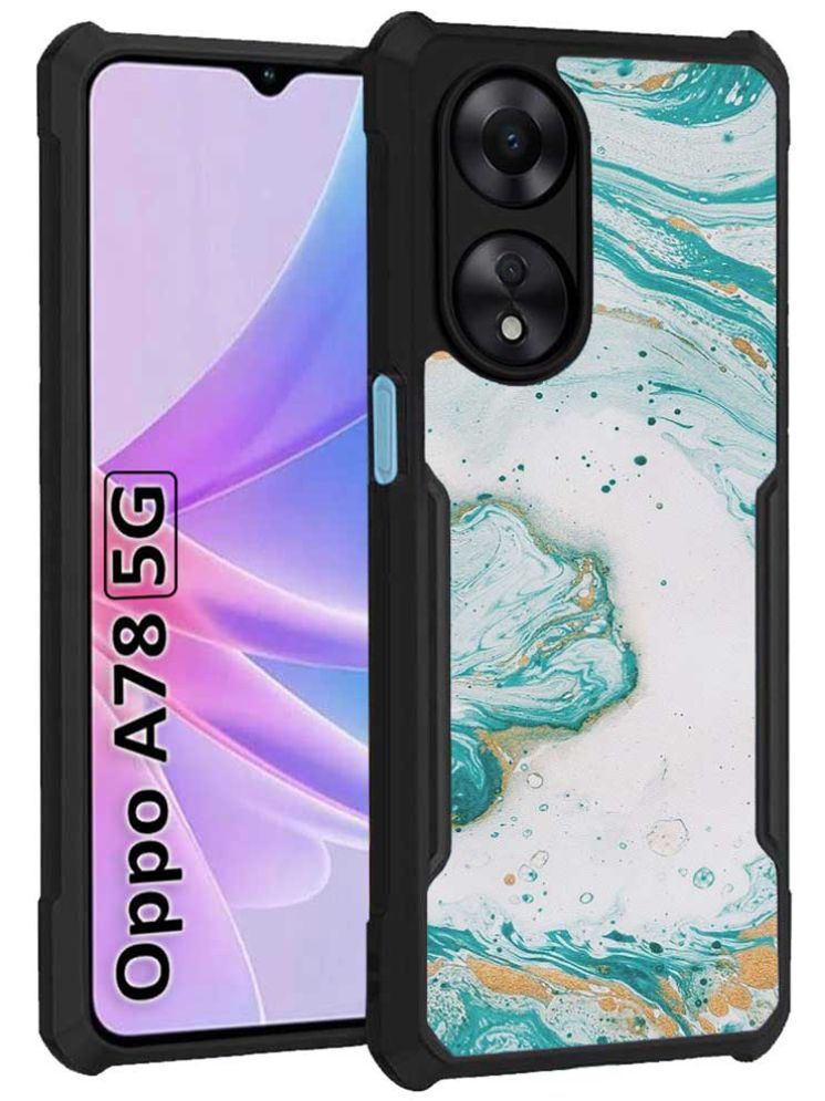     			COBERTA Multicolor Printed Back Cover Polycarbonate Compatible For OPPO A78 5G ( Pack of 1 )