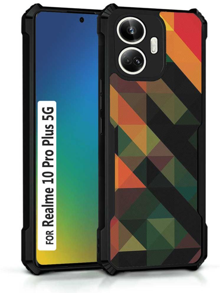     			COBERTA Multicolor Printed Back Cover Polycarbonate Compatible For Realme 10 Pro Plus 5G ( Pack of 1 )