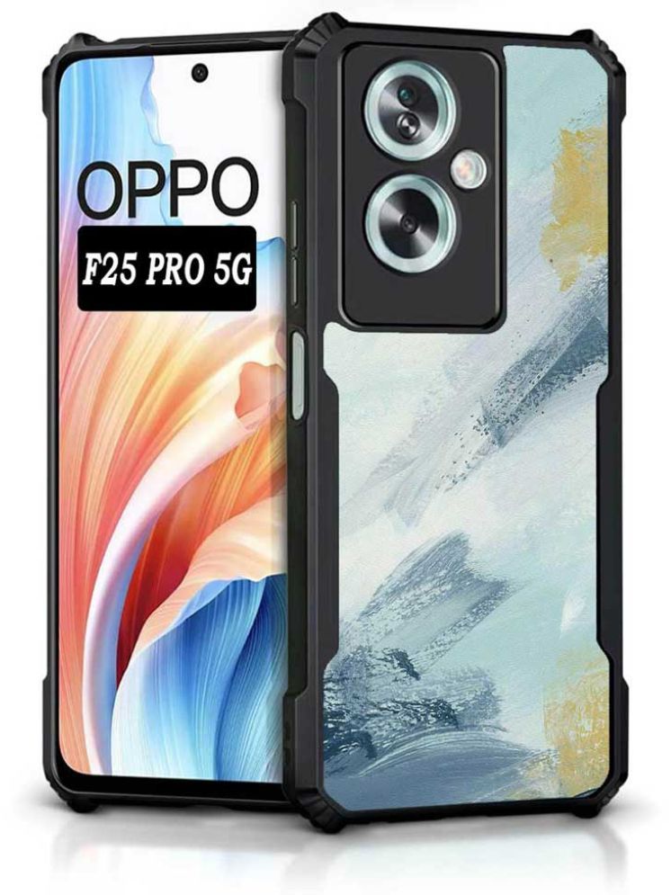     			COBERTA Multicolor Printed Back Cover Polycarbonate Compatible For Oppo F25 Pro 5G ( Pack of 1 )