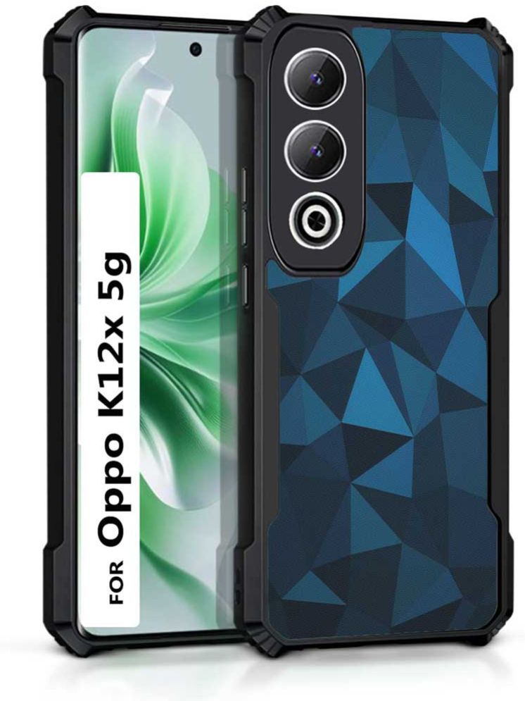     			COBERTA Multicolor Printed Back Cover Polycarbonate Compatible For Oppo K12X 5G ( Pack of 1 )