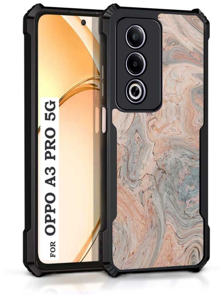     			COBERTA Multicolor Printed Back Cover Polycarbonate Compatible For OPPO A3 Pro 5G ( Pack of 1 )