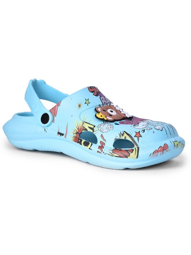     			Liberty - Light Blue Boy's Clogs ( 1 Pair )