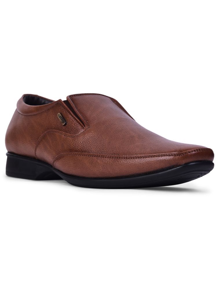     			Liberty Tan Men's Slip On Formal Shoes