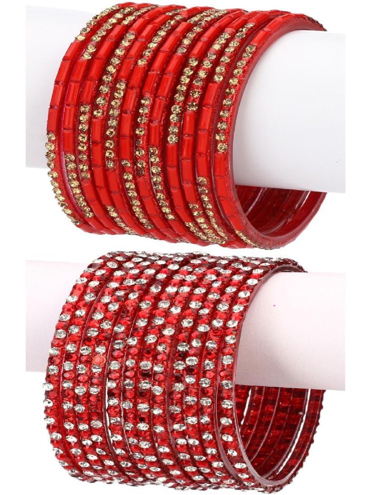     			Somil Multicolor Bangle Set ( Pack of 24 )