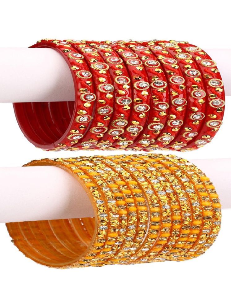     			Somil Multicolor Bangle Set ( Pack of 24 )