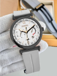 DoubleRun Light Grey Silicon Analog Men's Watch