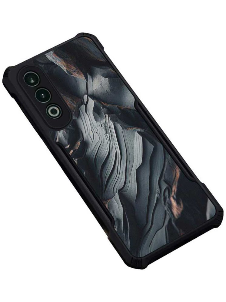     			COBERTA Black Printed Back Cover Polycarbonate Compatible For OnePlus Nord ce 4 5G ( Pack of 1 )