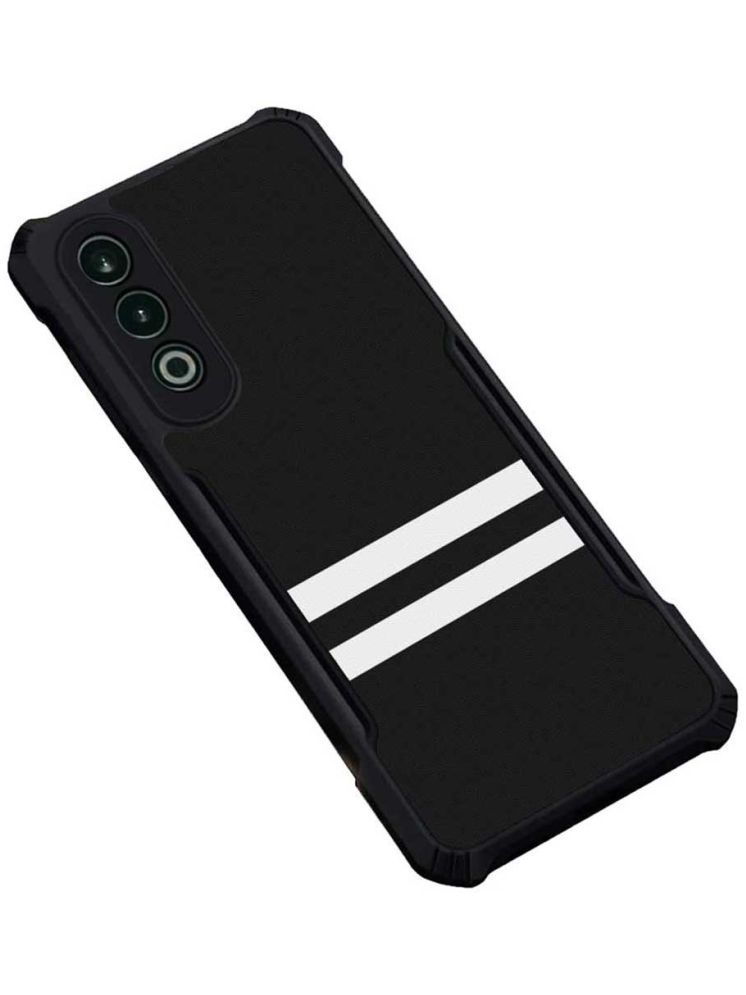     			COBERTA Black Printed Back Cover Polycarbonate Compatible For OnePlus Nord ce 4 5G ( Pack of 1 )