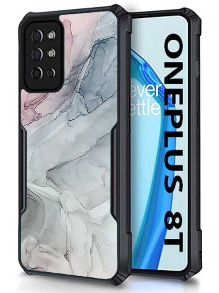     			COBERTA Multicolor Printed Back Cover Polycarbonate Compatible For OnePlus 8T ( Pack of 1 )