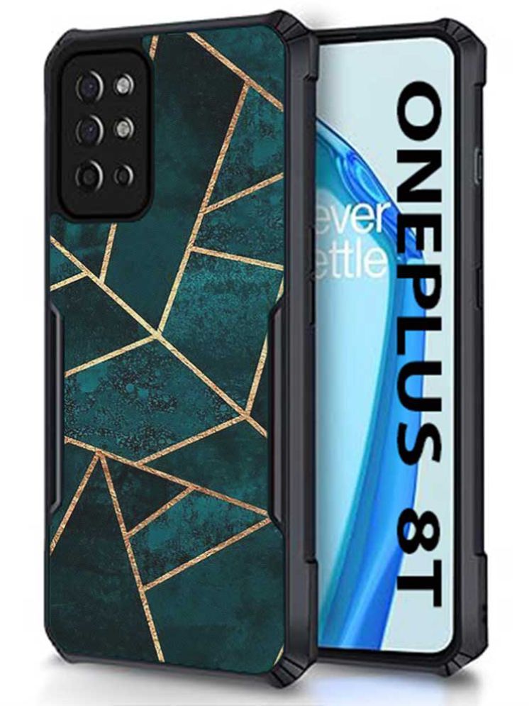     			COBERTA Multicolor Printed Back Cover Polycarbonate Compatible For OnePlus 8T ( Pack of 1 )