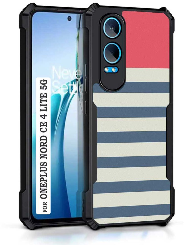     			COBERTA Multicolor Printed Back Cover Polycarbonate Compatible For Oneplus Nord CE 4 Lite 5G ( Pack of 1 )