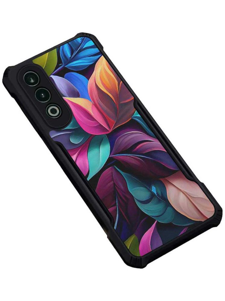     			COBERTA Multicolor Printed Back Cover Polycarbonate Compatible For OnePlus Nord ce 4 5G ( Pack of 1 )