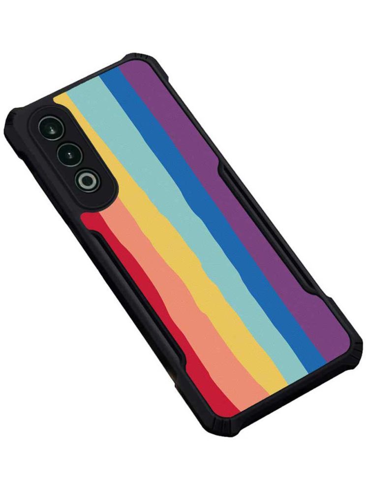     			COBERTA Multicolor Printed Back Cover Polycarbonate Compatible For OnePlus Nord ce 4 5G ( Pack of 1 )