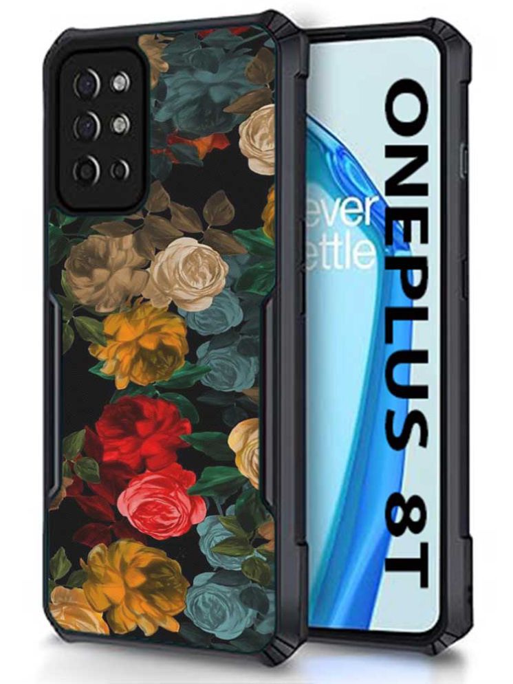     			COBERTA Multicolor Printed Back Cover Polycarbonate Compatible For OnePlus 8T ( Pack of 1 )