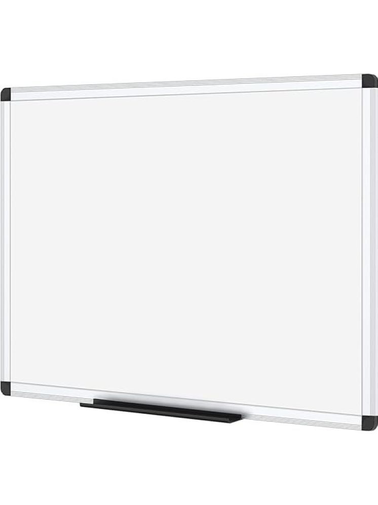     			FREEDY Aluminum Non Magnetic 2 X 3 Feet Double Sided White Board and Chalk Board Front Side Whiteboard Marker Surface and Back Side Chalkboard Surface