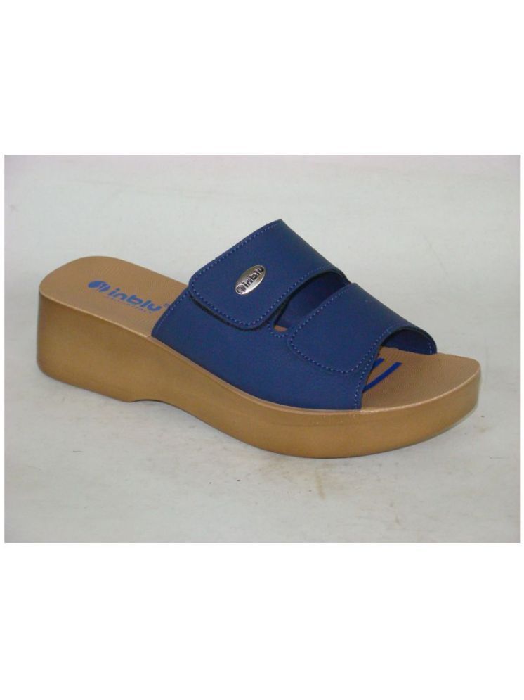     			Inblu Blue Women's Flats