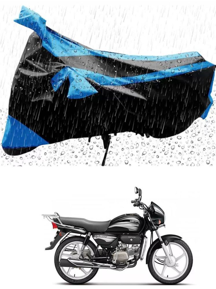     			JVG Bike Body Cover for Hero Splendor Plus ( Pack of 1 ) , Blue