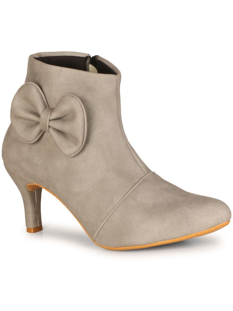     			Saheb Gray Women's Ankle Length Boots