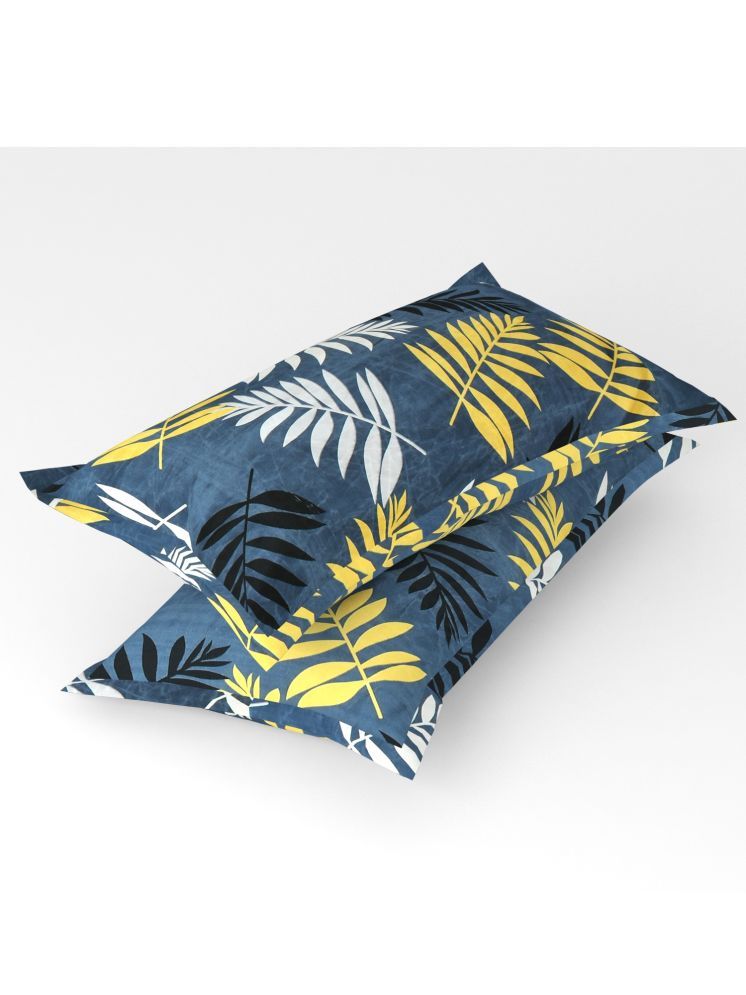     			gharsaaz - Pack of 2 Poly Cotton Abstract Printed Standard Size Pillow Cover ( 68.58 cm(27) x 43.18 cm(17) ) - Multi-Colour