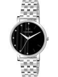 CHARLIEKEEN Silver Metal Analog Womens Watch