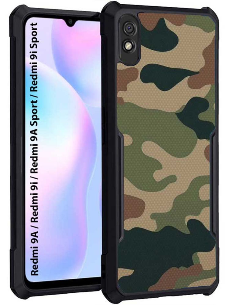     			COBERTA Multicolor Printed Back Cover Polycarbonate Compatible For Xiaomi Redmi 9A ( Pack of 1 )