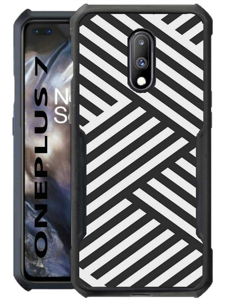     			COBERTA Multicolor Printed Back Cover Polycarbonate Compatible For OnePlus 7 ( Pack of 1 )