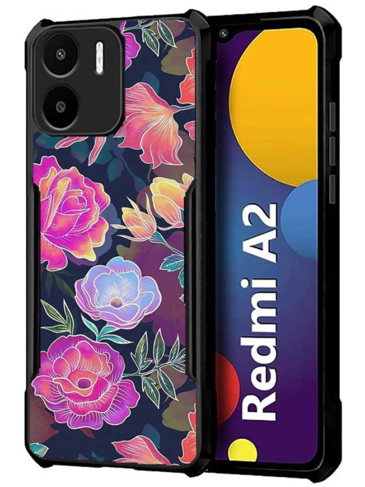     			COBERTA Multicolor Printed Back Cover Polycarbonate Compatible For Redmi A2 ( Pack of 1 )