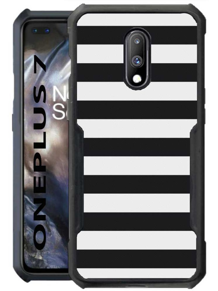     			COBERTA Multicolor Printed Back Cover Polycarbonate Compatible For OnePlus 7 ( Pack of 1 )