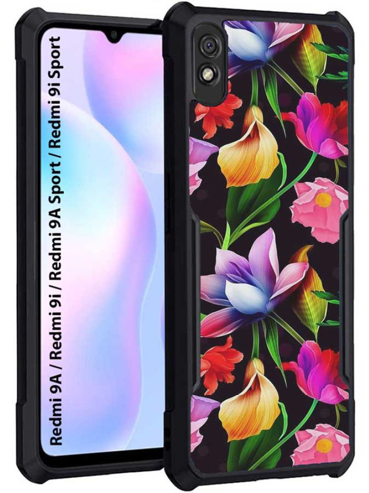     			COBERTA Multicolor Printed Back Cover Polycarbonate Compatible For Xiaomi Redmi 9A ( Pack of 1 )