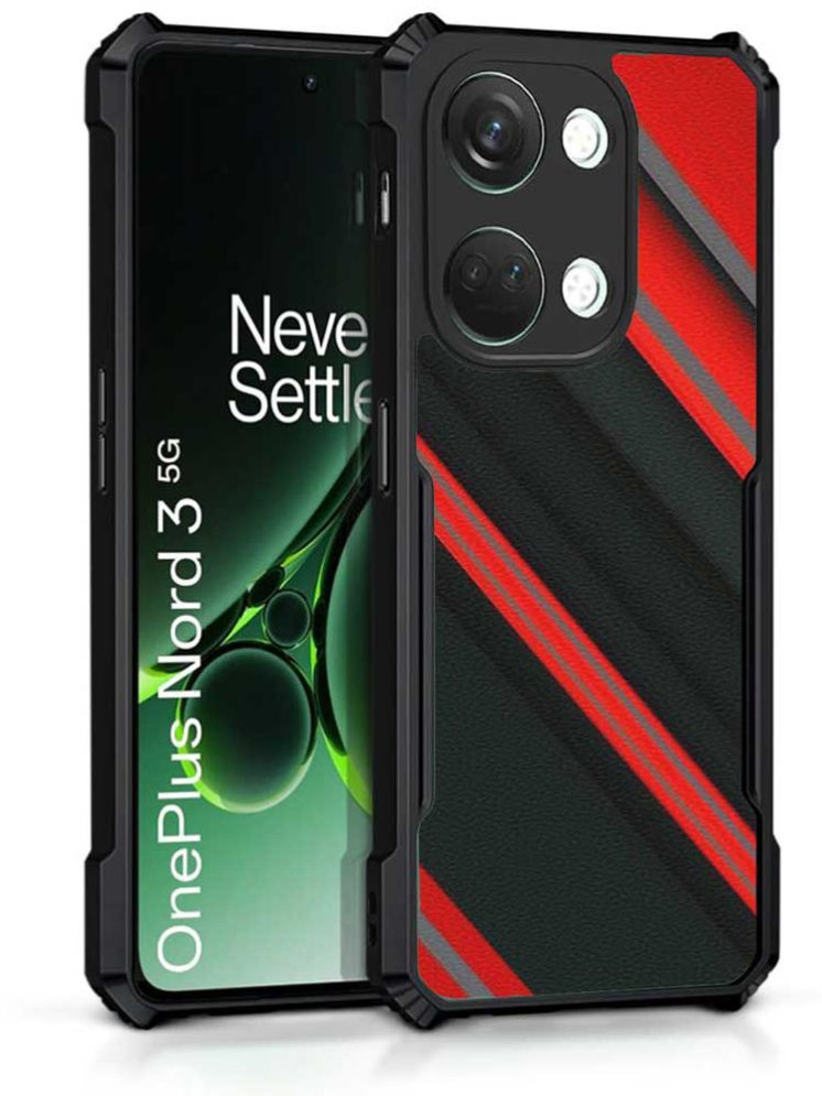     			COBERTA Multicolor Printed Back Cover Polycarbonate Compatible For OnePlus Nord 3 5G ( Pack of 1 )