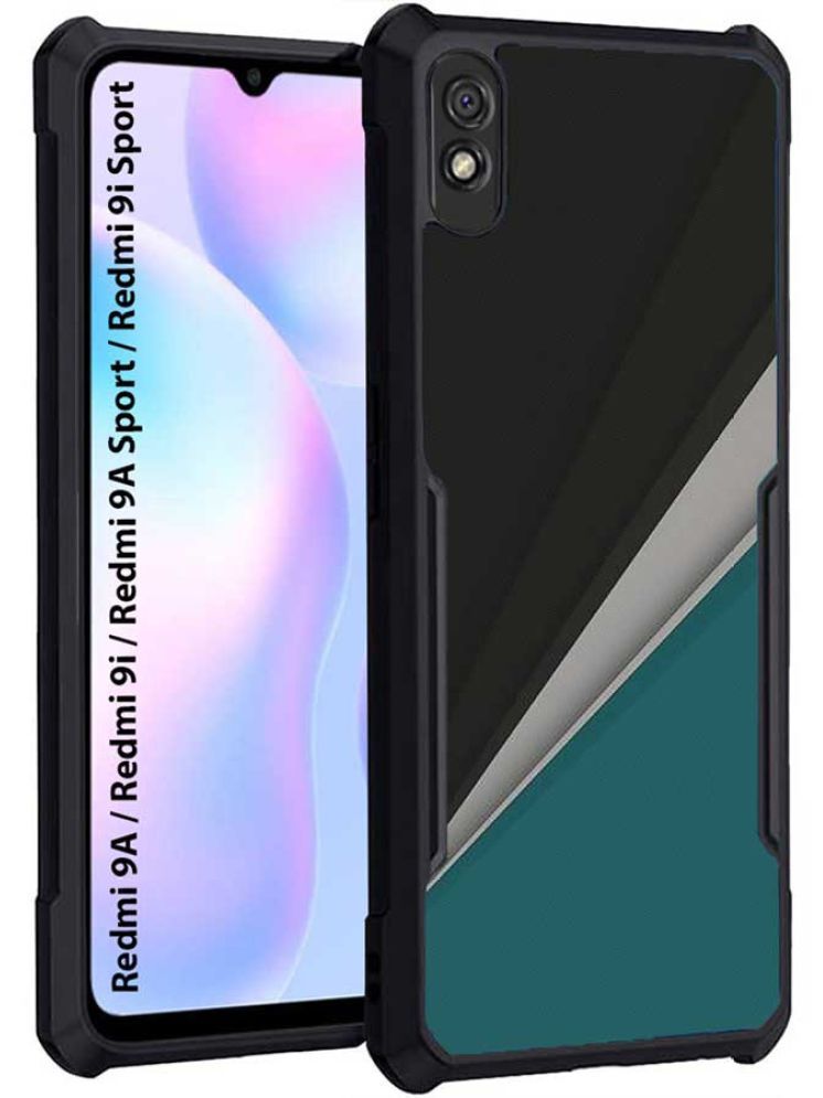     			COBERTA Multicolor Printed Back Cover Polycarbonate Compatible For Redmi 9A sport ( Pack of 1 )